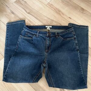 Orvis Womens stretch Medium Wash Mid Rise Skinny Jeans Size 10